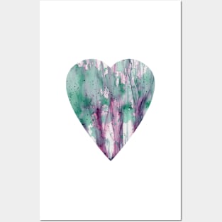 Enchanted forest (heart) Posters and Art